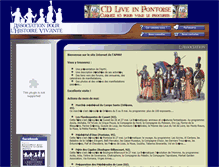 Tablet Screenshot of histoire-vivante.org